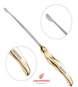 Disector Endoscópico de Línea Temporal Frontal T de 25.3 cm, Instrumento Quirúrgico de Endoscopia Facial de Acero Inoxidable - Product Image 1