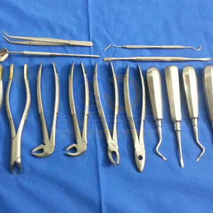 Prix de gros, instruments dentaires manuels en acier inoxydable de haute qualité, ensembles avec poignée ergonomique, en vente - Product Image 6