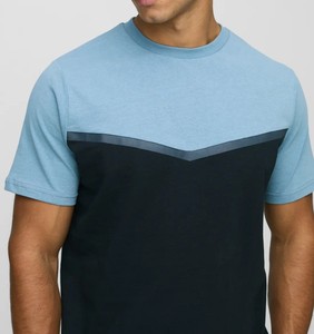 Men T Shirt <b>Set</b> Summer Collection Two Piece Casual <b>Knitted</b> Cotton Soft Fabric Comfortable Breathable Everyday Street Style - Product Image 2