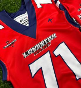 Uniforme de Fútbol Americano Personalizado para Equipos Juveniles, Venta al por Mayor, Sublimación, Uniforme de Fútbol Americano con Tela Tackle Twill, Conjunto de Jersey de Práctica - Product Image 2