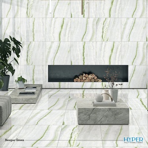Aislamiento térmico antibacteriano Resque Green 600x600mm 60X60 cm Baldosas de porcelana con aspecto de mármol para interiores Baldosas decorativas para habitaciones - Product Image 5