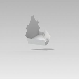 กล่องกระดาษรีไซเคิลแบบใช้แล้วทิ้งสำหรับบรรจุภัณฑ์อาหารจานด่วนที่เป็นมิตรกับสิ่งแวดล้อม พร้อมดีไซน์พิมพ์ลายตามสั่ง ผลิตจากวัสดุรีไซเคิล - Product Image 3