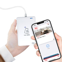 Lector de Control de Acceso sin Contacto con Función de Toque para Teléfono Móvil NFC ACR1552U-MW