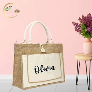 Sacs d'emballage en jute naturelle respirants pour le stockage de produits frais, de céréales, de riz et de blé - Product Image 2