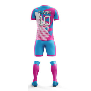 ผู้ผลิตชุดฟุตบอล ออกแบบชุดเสื้อและกางเกงฟุตบอลของคุณเอง ชุดฝึกซ้อมพิมพ์ลายดิจิทัล ชุดทีมสโมสร - Product Image 3