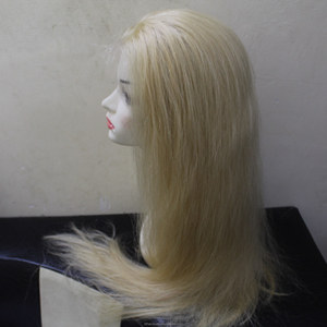 Perruque lace front wig 100% naturelle brésilienne, cheveux Remy, blond transparent, 613, haute qualité, noué à la main, vente en gros - Product Image 5