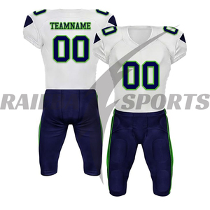 Uniforme de Fútbol Americano Sublimado de Diseño Personalizado, Tela Elástica en Cuatro Direcciones de Primera Calidad que Absorbe el Sudor, Ropa Deportiva para Equipos de Fútbol Americano - Product Image 6