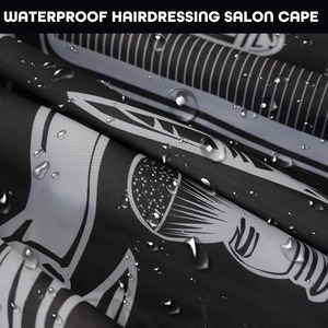 Capa de Barbero Estampada, Unisex, de Nailon Impermeable, para Salón de Belleza, Corte de Cabello, Disfraz de Adulto, Halloween, Tendencia - Product Image 3