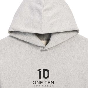 Sudadera con Capucha de Felpa de Corte Holgado en Color Gris Jaspeado, Sudadera con Capucha de Mezcla de Algodón Suave, Informal, Cálida, Unisex, Estilo Urbano - Product Image 5