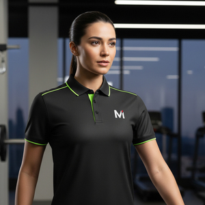 เสื้อโปโลใยไผ่ผู้ชาย ป้องกันแบคทีเรีย ระบายอากาศได้ดี เนื้อผ้านุ่ม เสื้อยืดโปโลรักษ์โลก คุณภาพสูง เสื้อผ้าผู้ชาย - Product Image 6