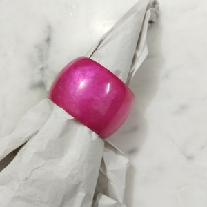 Green Epoxy Round <b>Resin</b> Napkin <b>Rings</b> for Party Table Decoration Unique Casting Napkin <b>Rings</b> for Everyday and Occasional Use - Product Image 2