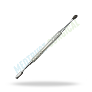 Lima de hueso de corte cruzado Miller Colburn 2X, instrumento quirúrgico ortopédico para modelado óseo - Product Image 3