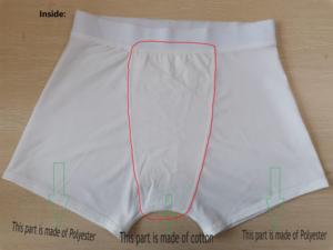 <b>Custom</b> Men's 100% Cotton Printed Beaded <b>Boxer</b> Briefs Breathable Soft Underwear OEM ODM Private Label Wholesale Manufacturer - Product Image 5