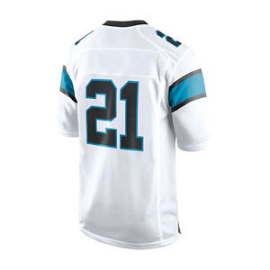 Uniformes de football américain personnalisés respirants à manches courtes 100% polyester, option grandes tailles, couleurs personnalisées imprimées - Product Image 3