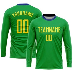 Maillot de Gardien de But Rembourré avec Protection en Mousse Anti-Collision à Manches Longues pour le Marché Américain et Européen 2026 - Product Image 1