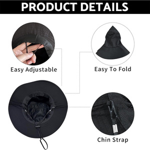 Sombrero de Pescador Personalizado con Estampado y Logotipo, para Caza, Pesca, Uso Diario, Táctico, Protección Solar - Product Image 3