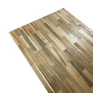 Tablero de Madera de Acacia con Juntas Dentadas, Encimera de Cocina Moderna, Tablero de Mesa con Acabado de Aceite de Cera de Madera, Acabado en Teca Dorada - Product Image 5