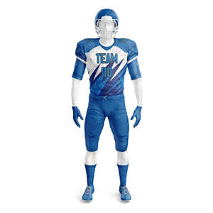 Kit de football américain en gros, uniforme de football américain personnalisé, fabricant de maillots de football, sublimation de qualité supérieure, 100% polyester - Product Image 3