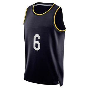 Maillot de basket-ball unisexe personnalisé avec motif à carreaux, options de nom et de lettre du joueur, 100% polyester, sublimation et broderie imprimée - Product Image 2