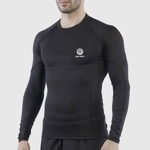 2026 Latest Style <b>Men</b> <b>Compression</b> <b>Shirts</b> Printed Lightweight OEM Service <b>Compression</b> <b>Shirt</b> <b>For</b> <b>Men</b> - Product Image 1
