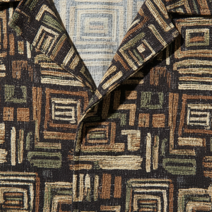 Camisa Hawaiana de Verano Estilo Japonés para Hombre, Holgada, Casual, de Manga Corta, con Botones, Estampado Hawaiano, Anti-Pilling, Poliéster/Algodón - Product Image 3