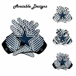 Professional Sticky Palm Lightweight American Football Gloves Enhanced Performance Football Receiver Gloves for Adult Youth Kids - Product Image 1