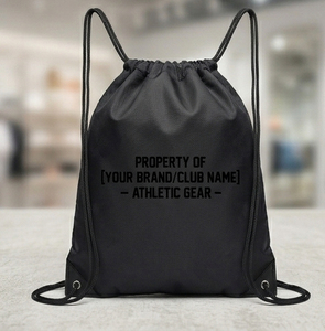 Unisex Drawstring <b>Backpack</b> String Bags Custom Red Number Print Gym Drawstring Bag Sportswear Drawstring Bags 75 28 - Product Image 2