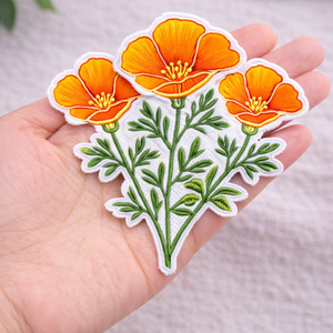 Wholesale Applique Embroidery Patch Embroidered <b>Iron</b> <b>On</b> Badge Twill Patches for Clothing Jackets Caps Bags Decorative Garment - Product Image 5