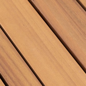 Mesa alta redonda para jardín Vandana Amber Order Ø70 cm en madera de acacia Mura - Product Image 5
