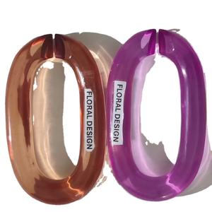 Cadenas Decorativas de Resina Coloridas de Diseño Moderno, Logotipo Personalizable para Tamaños Grandes y Pequeños - Product Image 1