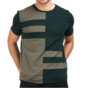 T-shirt pour homme avec logo personnalisé, vêtements décontractés, t-shirt en coton respirant de haute qualité, design OEM, vente en gros - Product Image 6