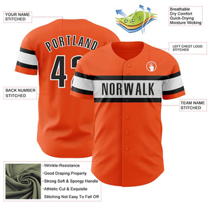 Maillot de baseball respirant et léger pour équipe, vêtement de sport durable et performant - Product Image 2