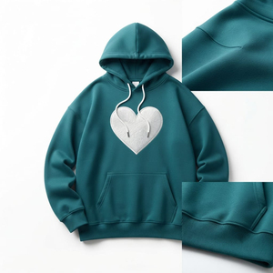 Conjunto Deportivo Personalizado para Mujer, Sudadera con Capucha de Algodón Grueso, Pantalones Deportivos, Impresión Personalizada, Ropa Urbana, Proveedor Mayorista OEM ODM - Product Image 4