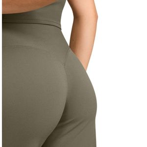 Custom Women <b>Flare</b> Yoga Pants Set Soft High Waist Fitness Gym <b>Leggings</b> Wide Leg Activewear OEM ODM Supplier - Product Image 5