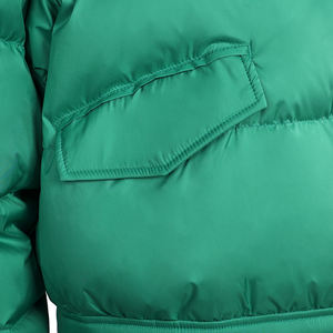 Latest Design Unique Fashion Women's Quilted Knitted Canvas 100% Polyester Waterproof Breathable Autumn Winter Puffer Jacket - Product Image 4