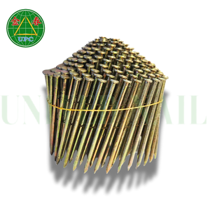Clavos en rollo galvanizados de calidad de exportación, 15 grados, vástago liso/roscado, 3" x 0.120, 4500 unidades, para fabricación de palets, caja para pistola neumática - Product Image 5