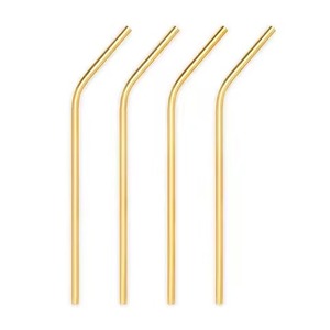 Premium Copper <b>Drinking</b> <b>Straws</b> Reusable Metal Beverage <b>Straws</b> <b>for</b> Juice Cocktails Smoothies Home Bar and Restaurant Use - Product Image 4