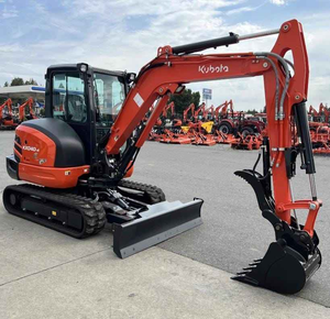 Miniexcavadora Kubota KX040-5 Económica, Compacta, con Cabina y Sistema Hidráulico Auxiliar Disponible - Product Image 5
