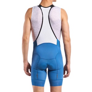 Pantalones Cortos de Ciclismo para Mujer, Azules, Ajustados, de Spandex/Nylon 120g, con Estampado Digital, Transpirables, de Secado Rápido, para Ciclismo Deportivo - Product Image 4