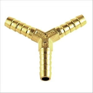 Conector de latón de 10 mm pintado para fontanería de baja presión, con conexión de manguera de 3 vías - Product Image 3