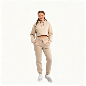 Conjunto Deportivo Personalizado para Mujer, Pantalones Deportivos de Algodón Estampados, Fabricante Mayorista - Product Image 4