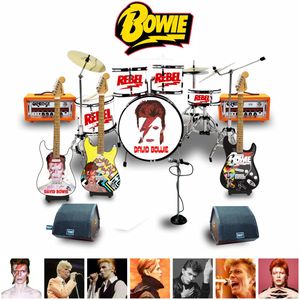Miniatura Musical, Set de Decoración con Modelo de David Bowie - Product Image 2