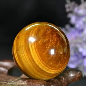 High-Polished Natural Yellow Tiger Eye <b>Crystal</b> Ball Handmade Star Quality Quartz Gemstone Semi-Precious Stone Dynamic <b>Crystal</b> - Product Image 3
