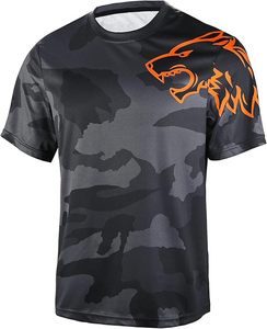 เสื้อยืดสตรีทแวร์สไตล์วินเทจ - ดีไซน์แบบดิสเทรส - ผ้าคอตตอนเนื้อหนา - ทรงหลวมไม่สมมาตรสำหรับคนนำเทรนด์ - Product Image 4