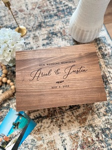 Letreros de Madera Personalizados de Bienvenida, Regalo de Aniversario de Bodas, Regalo para Despedida de Soltera, Ecológicos, Duraderos, Estilo Rústico Moderno para el Hogar - Product Image 5