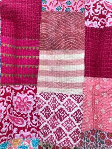 Chaquetas acolchadas de retales para mujer, abrigos de trabajo con parches indios hechos a mano, chaqueta acolchada Bohemia - Product Image 5