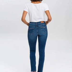 Jeans de Mujer de Primera Calidad, Azules, Corte Recto, Ajustados, Casuales, Nuevo Estilo, Pantalones de Mezclilla para Mujer, Precio al por Mayor Personalizado - Product Image 2