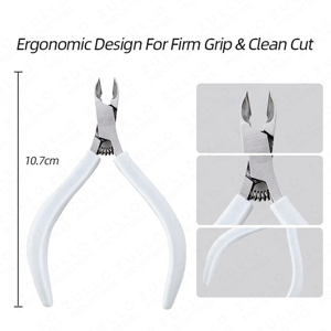 Cortaúñas de Acero Inoxidable de Alta Precisión, Herramienta Profesional para el Cuidado de las Uñas, Manicura, Pedicura y Cuidado de Cutículas - Product Image 3