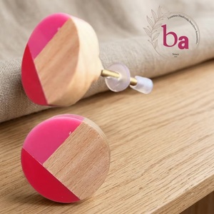 Beads Art Industrial <b>Ceramic</b> Pink Round Cabinet <b>Knobs</b> & Handles Eco-Friendly Easy Installation <b>for</b> Home Furniture - Product Image 5