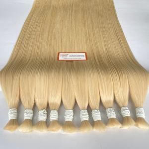 Extensiones de cabello virgen alineadas con cutícula más vendidas, ondas corporales a granel de alta calidad, colores personalizables, Envío Mundial - Product Image 2